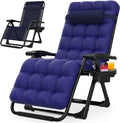 Suteck Zero Gravity Chair, Reclining Camping Lounge Chair w/Removable Cushion by Suteck