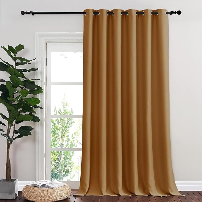 NICETOWN Sliding Door Curtain 108 Inches Long by NICETOWN