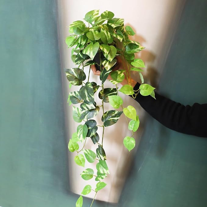 Fake Pothos Hanging Plants - Image 7