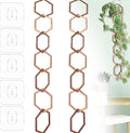 18Pcs Chain Trellis for Climbing Plants, Indoor&Outdoor Garden Wall Trellis by CIXICM
