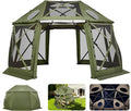 VEVOR Pop up Gazebo Screen Tent, 13 x 13 ft, 13-Sided Spherical Camping Canopy by VEVOR
