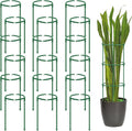 36 Pack Plant Support Stakes for Indoor Plants, Half Round Plant Stakes Ring by DIQIUREN