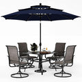 PHI VILLA Patio Dining Set by PHIVILLAThepioneerofcomfortablehouseholdsupplies