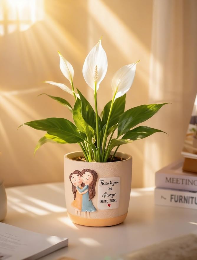 Gardening Gifts for Women: 5.3in Plant Pot Gifts for Gardener - Image 3