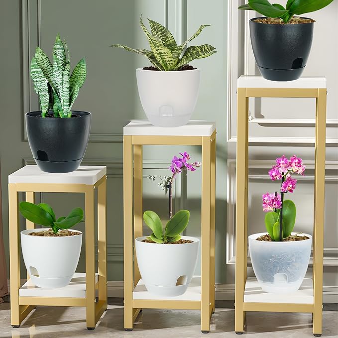Self Watering Pots Set, 5 Pack 6 Inch Self Watering Pots - Image 9