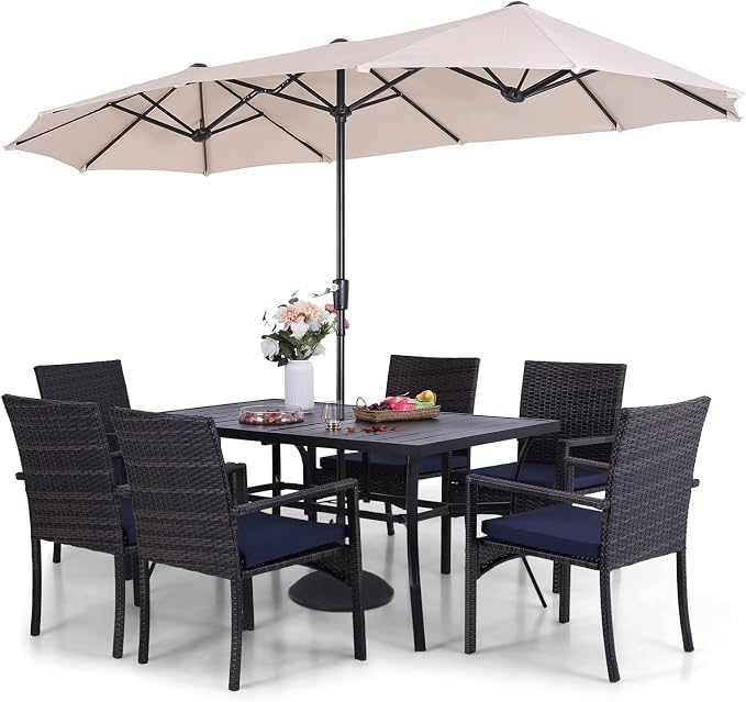 Sophia & William Patio Outdoor Table and Chairs Set by SophiaWilliam