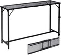 REDCAMP 55 Inch Outdoor Bar Table, Folding Paito Bar Height Hot Tub Table by REDCAMP