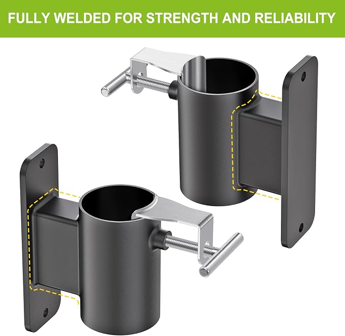 Heavy Duty Deck Railing Umbrella Holder, Patio Umbrella Stand - Image 5