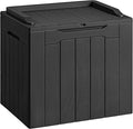 Devoko 30 Gallon Resin Deck Box Waterproof Outdoor Storage Box by DEVOKO