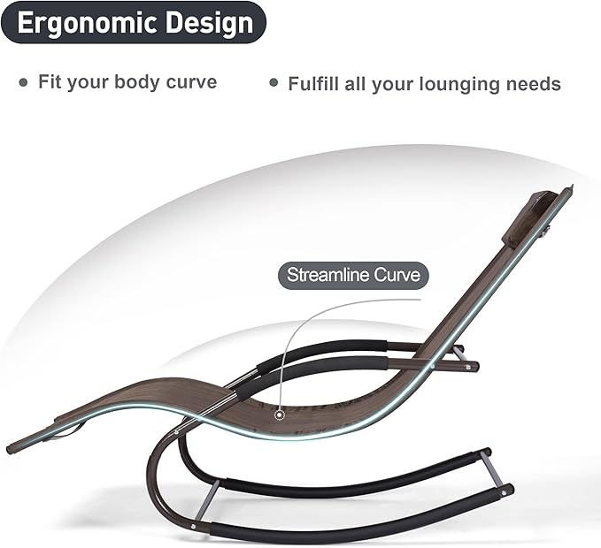 Lounge Chair, Outdoor Chaise Lounge - Image 4
