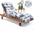 Outdoor Chaise Lounge Chair Cushion 75.1 x 22.8 x 4.7 Inches 100% Waterproof by Uthem