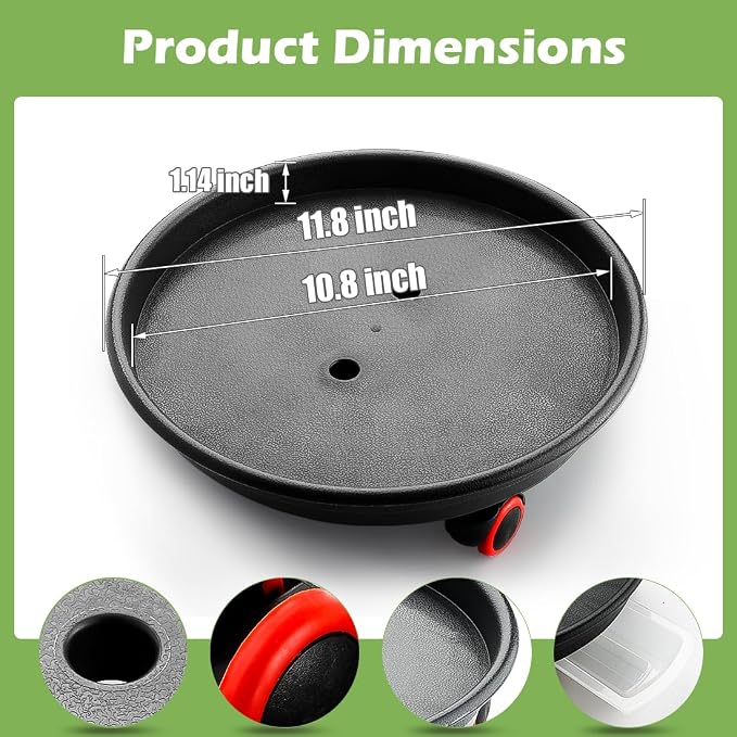 3-Pack Jumbo 15.7 Inch Planters - Image 7