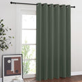 NICETOWN Sliding Door Curtains 84 inches Long, Grommet Blackout Thermal Patio by NICETOWN