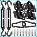 Sun Shade Sail Hardware Kit 6 Inch by HYASIA