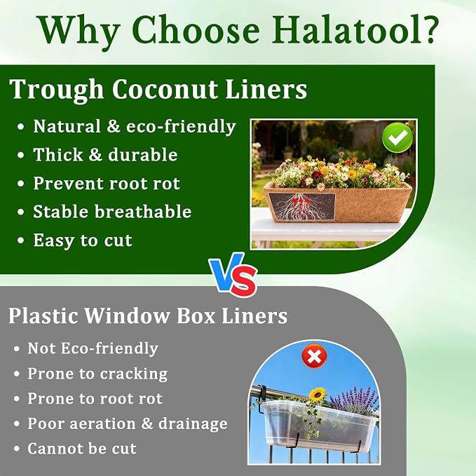 Halatool 4 Pack 30 Inch Coconut Liners - Image 5