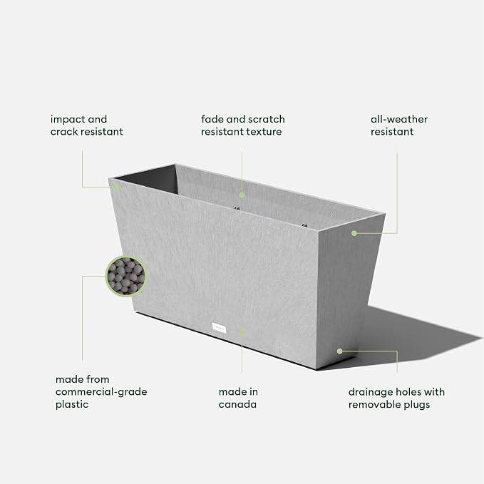 Veradek Midori Long Trough Planter - Image 4