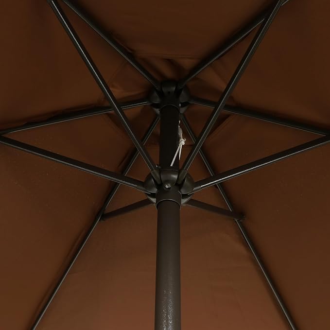 Blissun 7.5 ft Patio Umbrella, Yard Umbrella, Outdoor Market Umbrella - Image 3