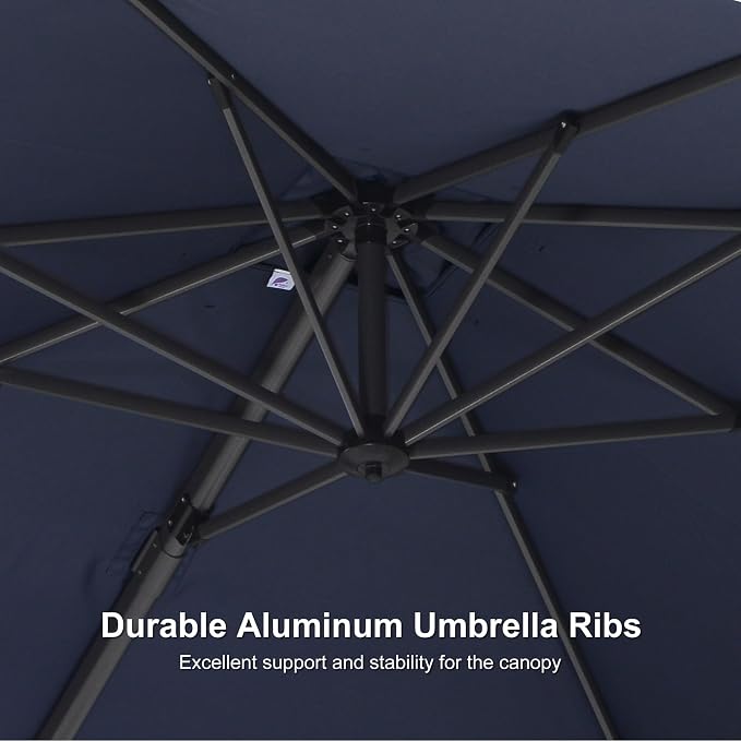 PURPLE LEAF 8' X 8' Patio Umbrella - Image 7
