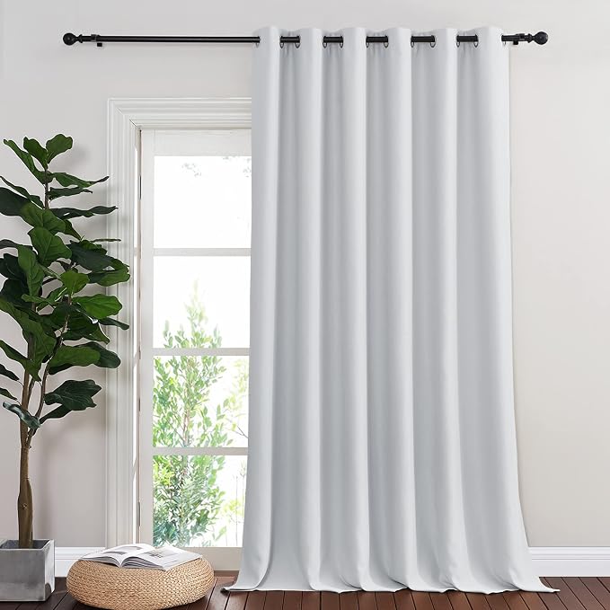 NICETOWN Patio Door Curtain Room Darkening Drapes, Grommet Top Light Blocking by NICETOWN