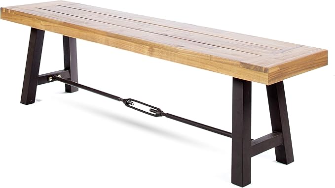 Christopher Knight Home Catriona Outdoor Acacia Wood Bench by ChristopherKnightHome