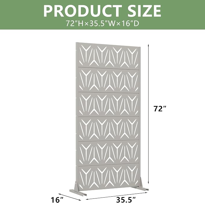 Casaphoria Metal Privacy Screen Outdoor - Image 5