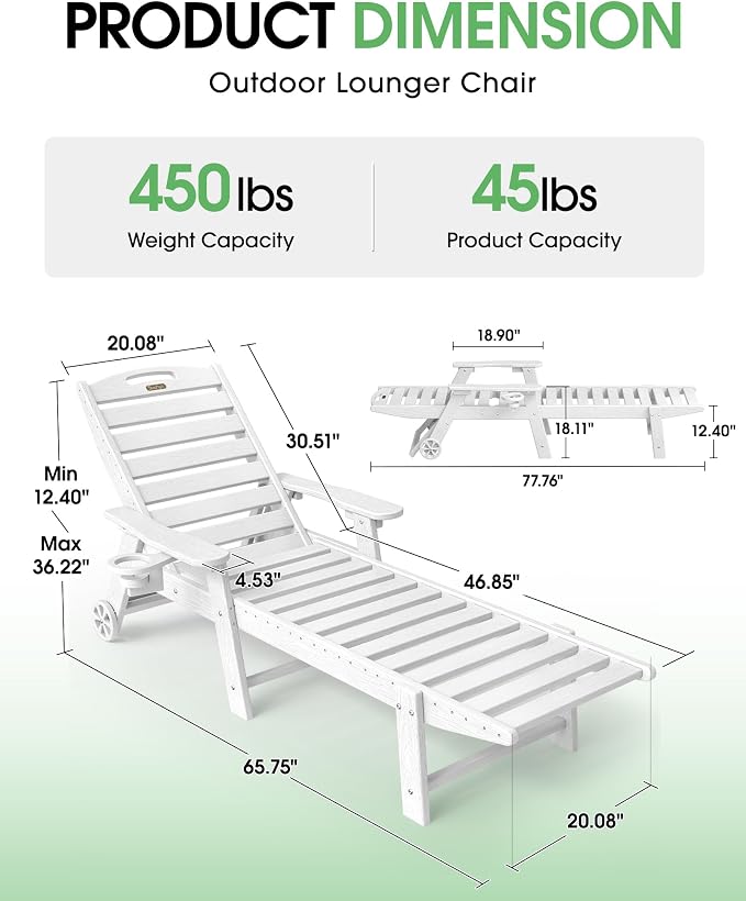 Lounge Chair Outdoor Set of 4 - Image 2