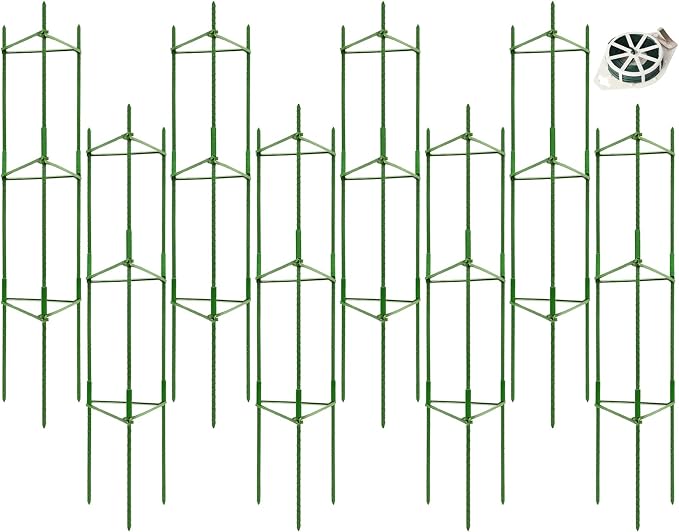 Legigo 8-Pack Tomato Cage for Garden Plant Support- Up to 48inch Garden Stakes - Image 8