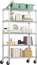 Xcity Storage Shelves, 5 Tier Heavy Duty Metal Shelving Unit, 2000 LBS Capacity by Unknown
