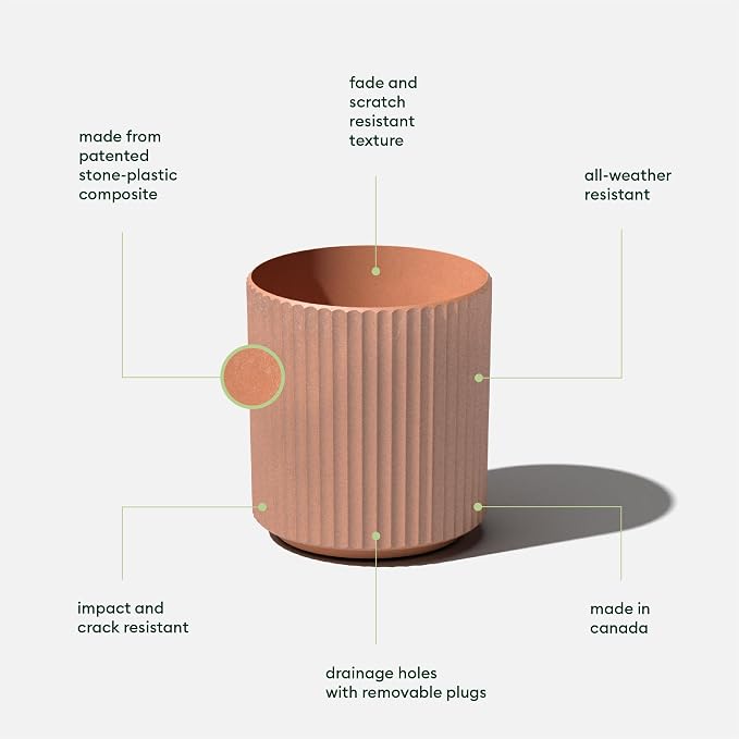 Veradek Demi Series Round Planter - Image 2
