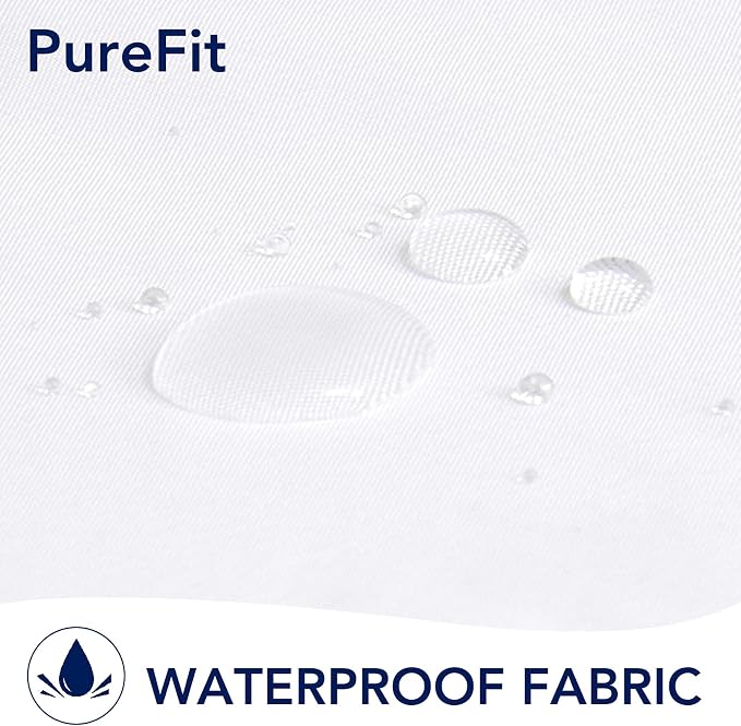 PureFit Outdoor Curtains for Patio Waterproof Weatherproof, UV Resistant - Image 2