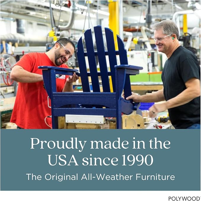 POLYWOOD Presidential Rocking Chair in Teak - Image 8