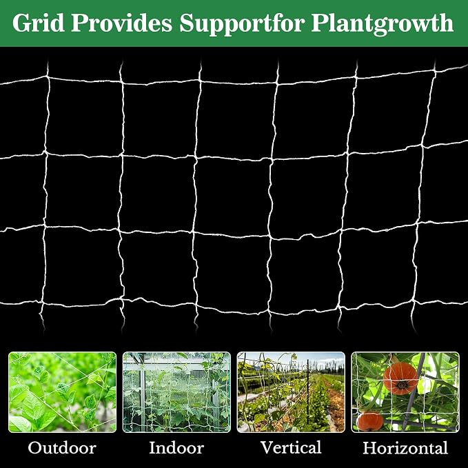 Sukh Garden Plant Trellis Netting -Trellis Net Polyester Trellis Netting Garden - Image 5