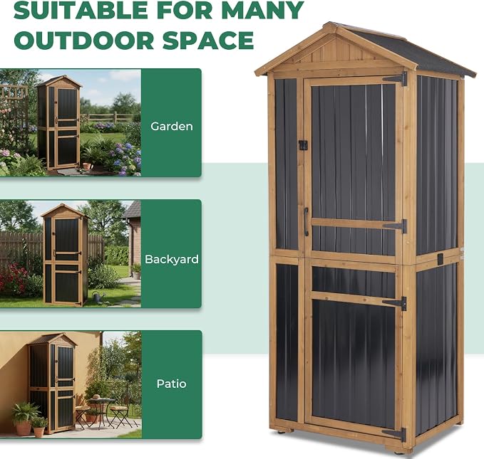 Large Outdoor Storage Cabinet - Image 6