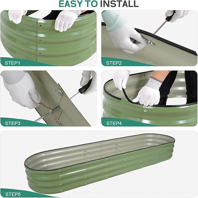 Galvanized Raised Garden Bed - Image 7
