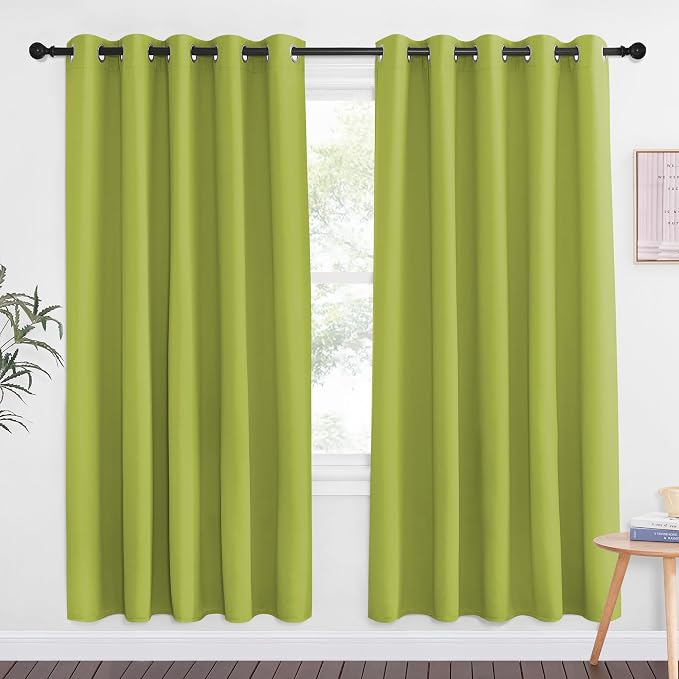 NICETOWN Fresh Green Blackout Curtains by NICETOWN