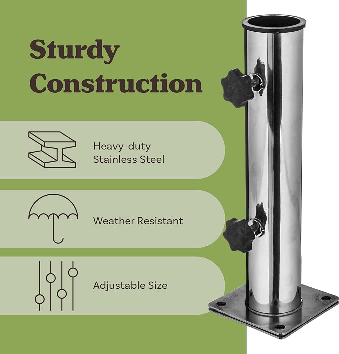 Pure Garden Deck Umbrella Base - Image 3