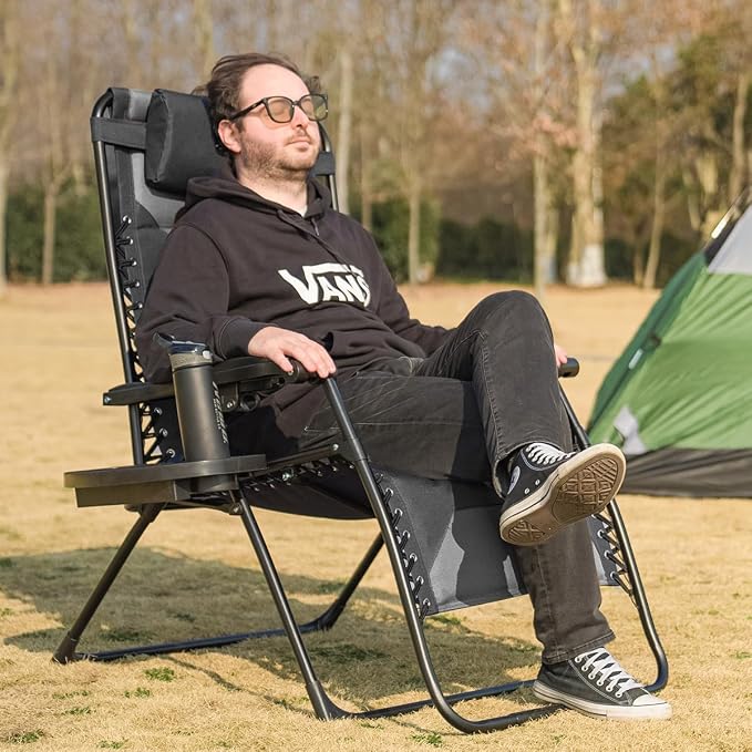 Zero Gravity Chair Oversized Padded Recliner - Image 2