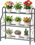 SORCEDAS Plant Stand Indoor Outdoor Plant Shelf 3 Tier Metal Corner Flower by SpecialYourHome