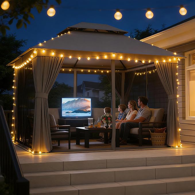 Aoxun 10x12 Outdoor Gazebo by Aoxun
