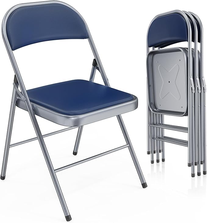 VINGLI 4 Pack Folding Chairs by VINGLI