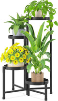 iDavosic.ly Plant Stand Indoor Outdoor, 4 Tier Corner Metal Flower Display by iDavosicly