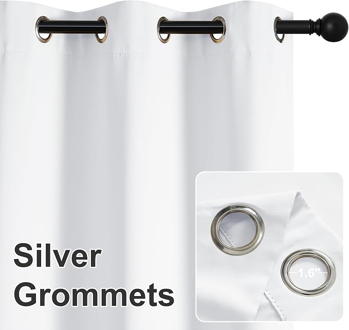 RYB HOME Extra Wide Outdoor Curtains - Image 4