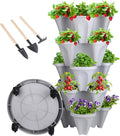 DUNCHATY Stackable Planter, Vertical Garden Planter by DUNCHATY