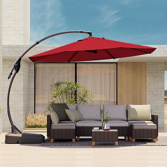 Grand patio 11FT Cantilever Umbrella by GrandPatio