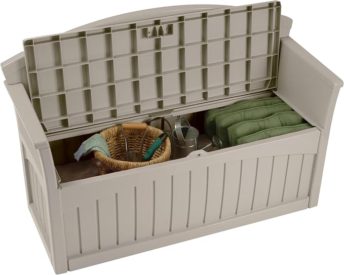 Suncast Outdoor Storage Bench - Image 13