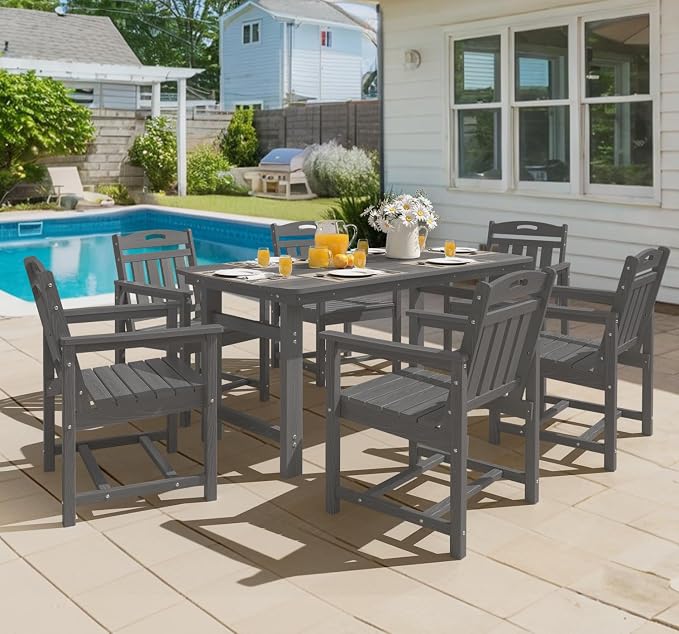 Ciokea HDPE Outdoor Dining Table - Image 9