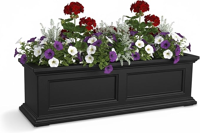 Mayne Fairview 3ft Durable Self Watering Window Box Planter by Mayne