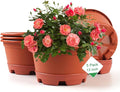 Outdoor Flower Pots 5 Packs 13 inch pots by KPUVX
