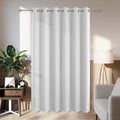 Joydeco Blackout Patio Sliding Door Curtains 84 Inches Long, Grommet Privacy by JOYDECO