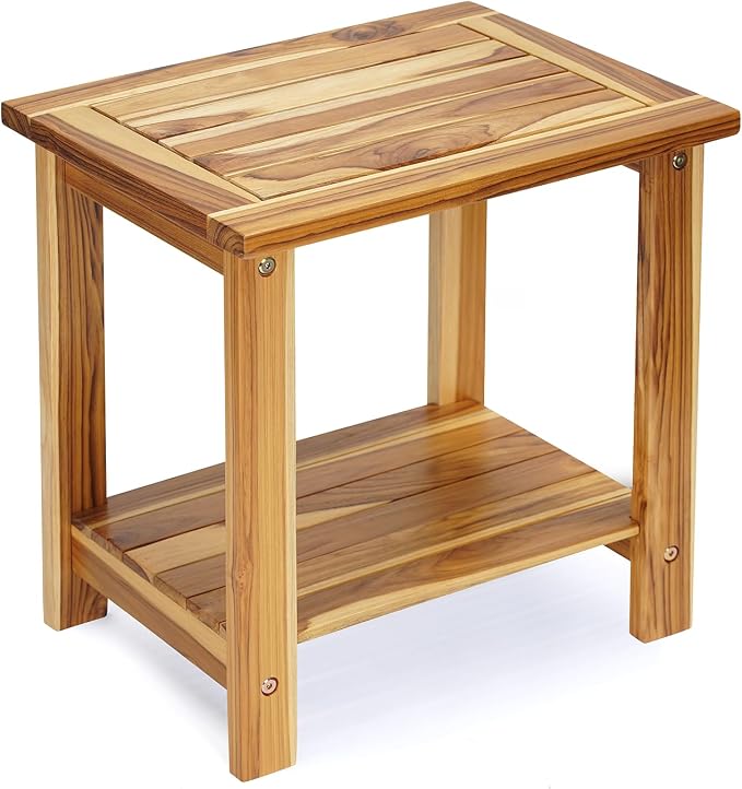 Adirondack Side Table – Weather-Resistant Rectangular End Table by AN68-Home-Clicknow